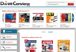 Homepage di Doveconviene.it